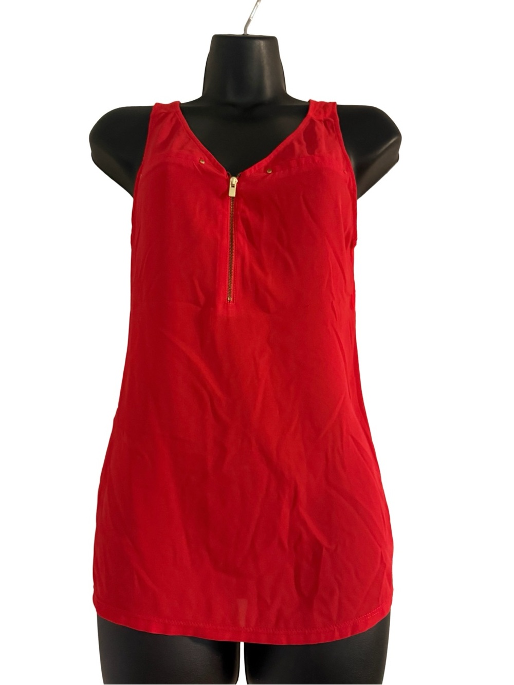 Express Bright Red Women's Scoop Neck Tank